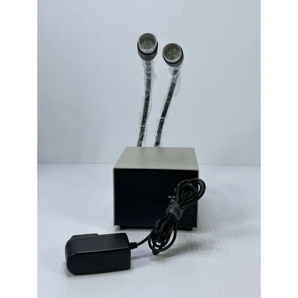 AmScope 14-LEDM Dual Gooseneck Microscope Lights LED-14M